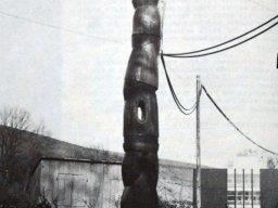 Kaufmann Walter - Holzsaeule 1974